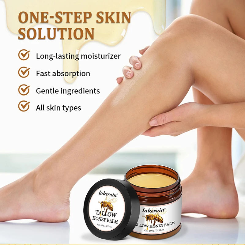 Beef Tallow Honey Moisturizing Face Cream
