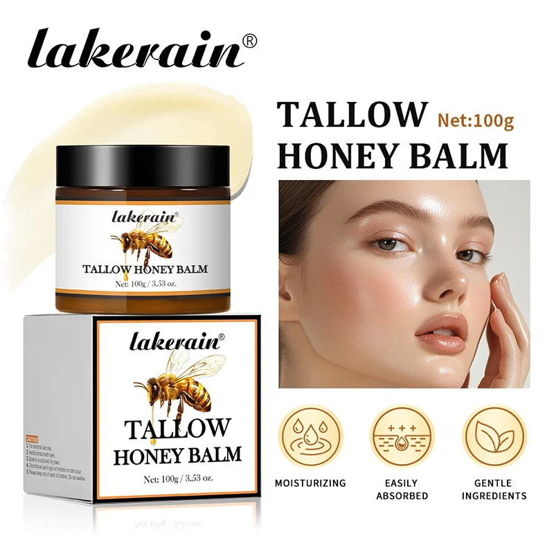 Beef Tallow Honey Moisturizing Face Cream