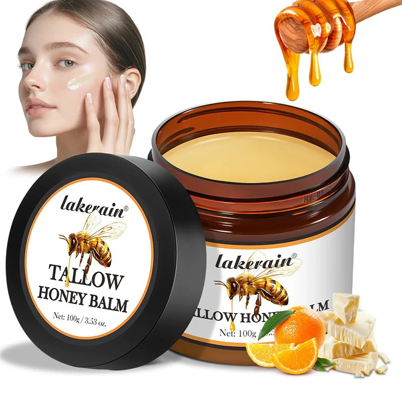 Beef Tallow Honey Moisturizing Face Cream